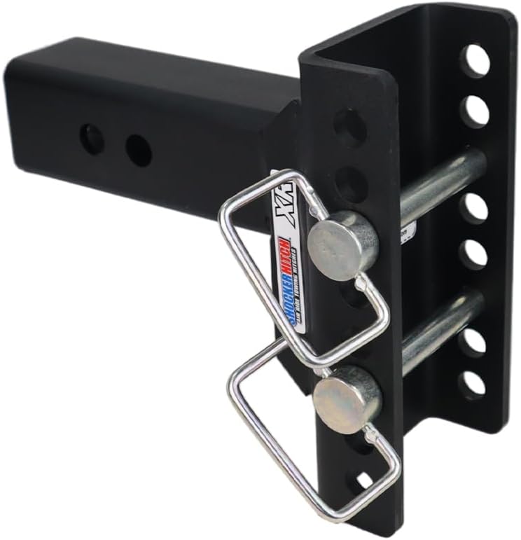 Shocker XR Raised Ball Mount Hitch, Fits 2-1/2'Hitch Has 2' Ball