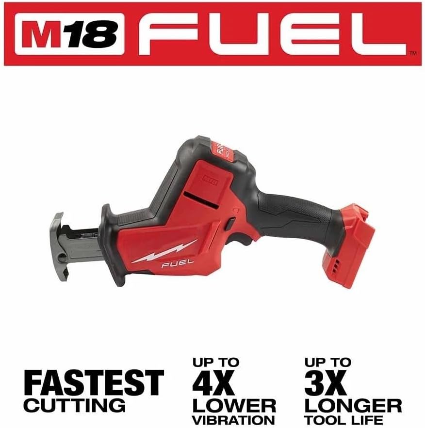 2719-20 Power Cordless Reciprocating Saw for Milwaukee M18 FUEL 18V One-Handed Reciprocating Saw - Bare Tool