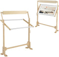 Embroidery Stand,Pillowcase Embroidery Frame Portable Embroidery Frame Easy To Install Adjustable Wood Cross Stitch Frame Stand ,Standing Cross Stitch Frame For Art Craft Sewing And Hanging