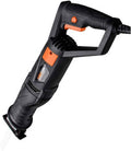 Electric Reciprocating Saw Cordless Mini Chainsaw Saber Saw Woodworking Household Multi-Function Portable Logging Saw for Wood Cutting Tree Pruning
