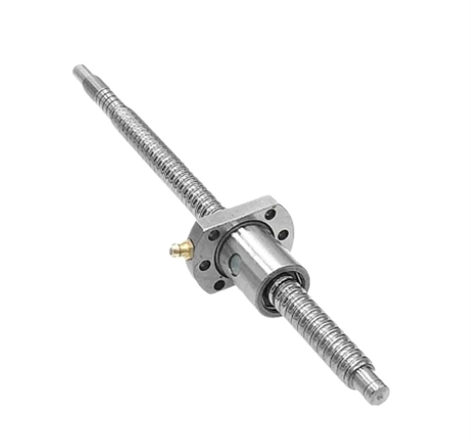 Metal Ball Screw nut Ball Screw SFU2510 100-500mm C7 Roller Screw with Single Ball Nut Dia 25mm Pitch 10mm for CNC Parts(250mm)