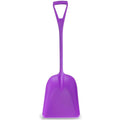 SPARTA Polypropylene Sanitary Shovel, One-Piece Food Handling Scoop, Commercial Kitchen and Bulk Ingredient Transfer Tool, 13.75' x 16.5' Scoop, Purple (Pack of 3)