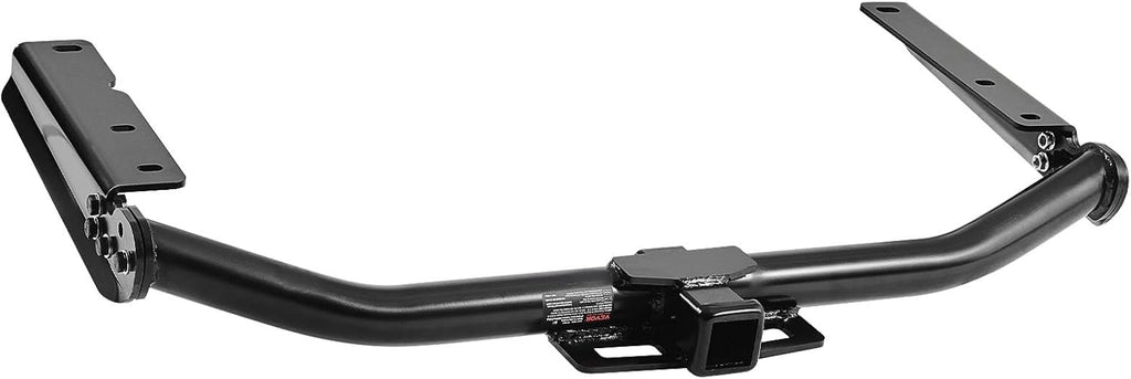 VEVOR Class 3 Trailer Hitch, 2-Inch Receiver, Compatible with 2014-2019 Toyota Highlander, Q345B Steel Tube Frame, Multi-Fit Hitch to Receive Ball Mount, Cargo Carrier, Bike Rack, and Tow Hook, Black