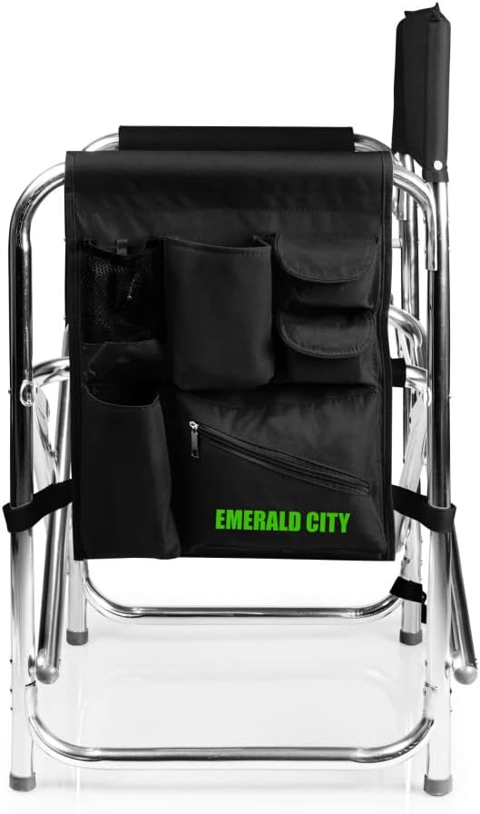 Picnic TIME NFL Unisex-Adult NFL Sports Chair with Side Table, Beach Chair, Camp Chair for Adults