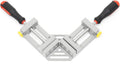 Double Handle Woodworking Clamp 90 Degree Right Angle Clip Woodworking Jig Quick Corner Clamp with TPR Handle Woodworking Clamps for DIY Woodworking Welding