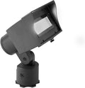 WAC Landscape Lighting, Wall Wash Light LED 120V with Adjustable Beam Angle and Integral Brightness Control 3000K in Black