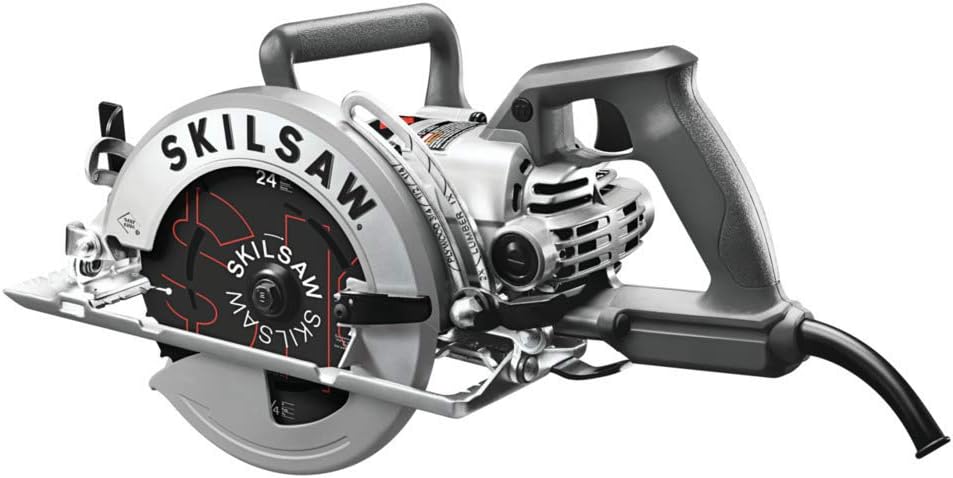 SKILSAW SPT77W-01 15-Amp 7-1/4-Inch Aluminum Worm Drive Circular Saw