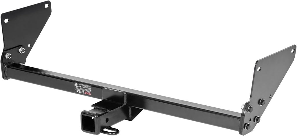 VEVOR Class 3 Trailer Hitch, 2-Inch Receiver, 6000 lbs, Q345B Steel Tube Frame, Compatible with 2020-2024 Toyota RAV4, Multi-Fit Hitch to Receive Ball Mount, Cargo Carrier, Bike Rack, Tow Hook, Black