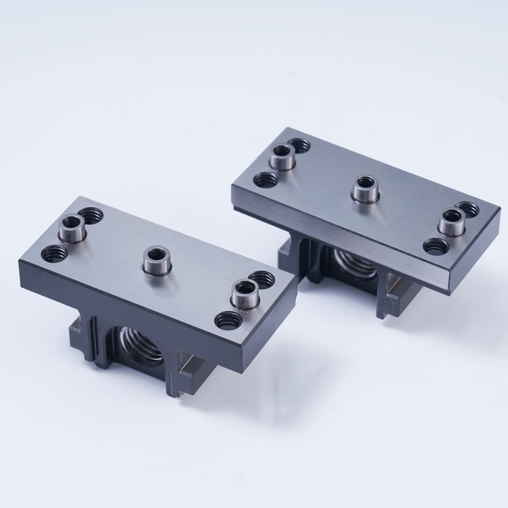 6.7 Inch (H77-L100) CNC Self Centering Vise, With an opening of 4 Inch, can be added with jaws for clamping according to the workpiece.