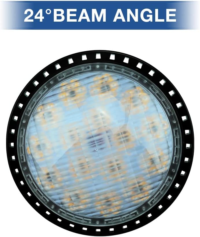 Par64 LED Bulb Dimmable Soft Warm White Spotlight 2700K-3000K 24°Beam Angle 120V MFL GX16D Base, 80W Replace 500W 1000W Halogen Light or Incandescent Light Bulb for Church Club Lighting