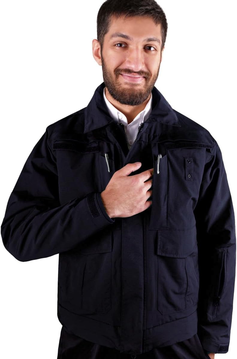 Men's Waterproof Heavy Duty 3 in 1 Jacket, Military Outerwear, Lancer Work Utility & Security Jacket