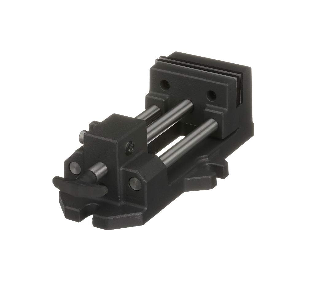 HHIP 3900-0184 Pro-Series High Grade Iron Quick Slide Drill Press Vise, 4' Width x 1.375' Depth Jaw, 4.75' Jaw Opening (Pack of 1)