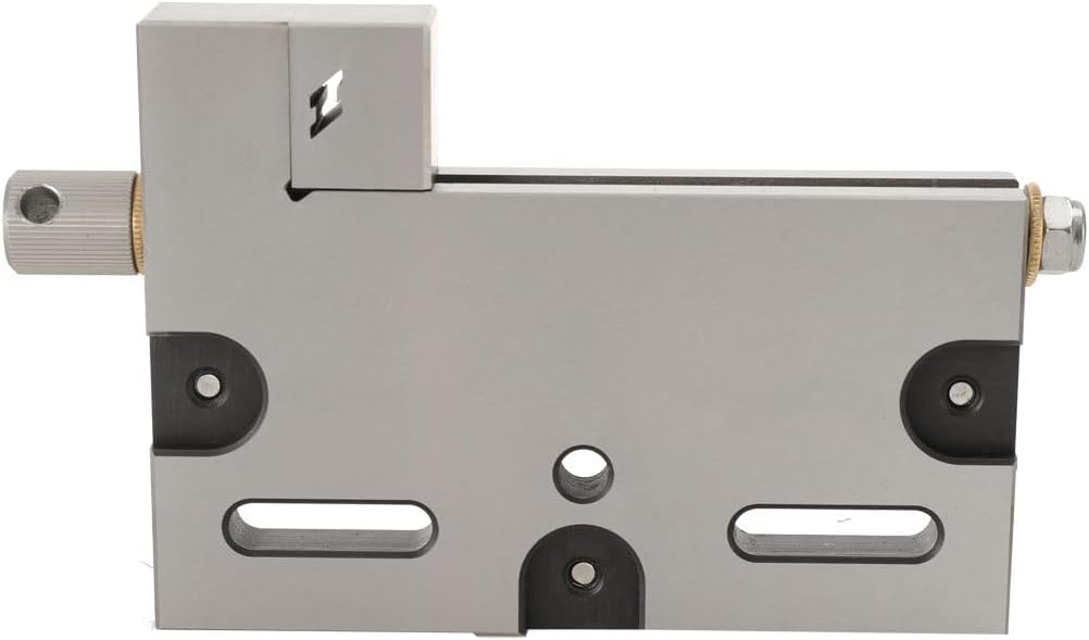 Wire EDM Precision Manual Vise SOFEDY 4 Inch High Precision Vise Slow-moving Wire Vise 0-100mm Jaw Opening Clamping HRC50-55, (JJ-ZBYZBY-002@JWCHOD20)