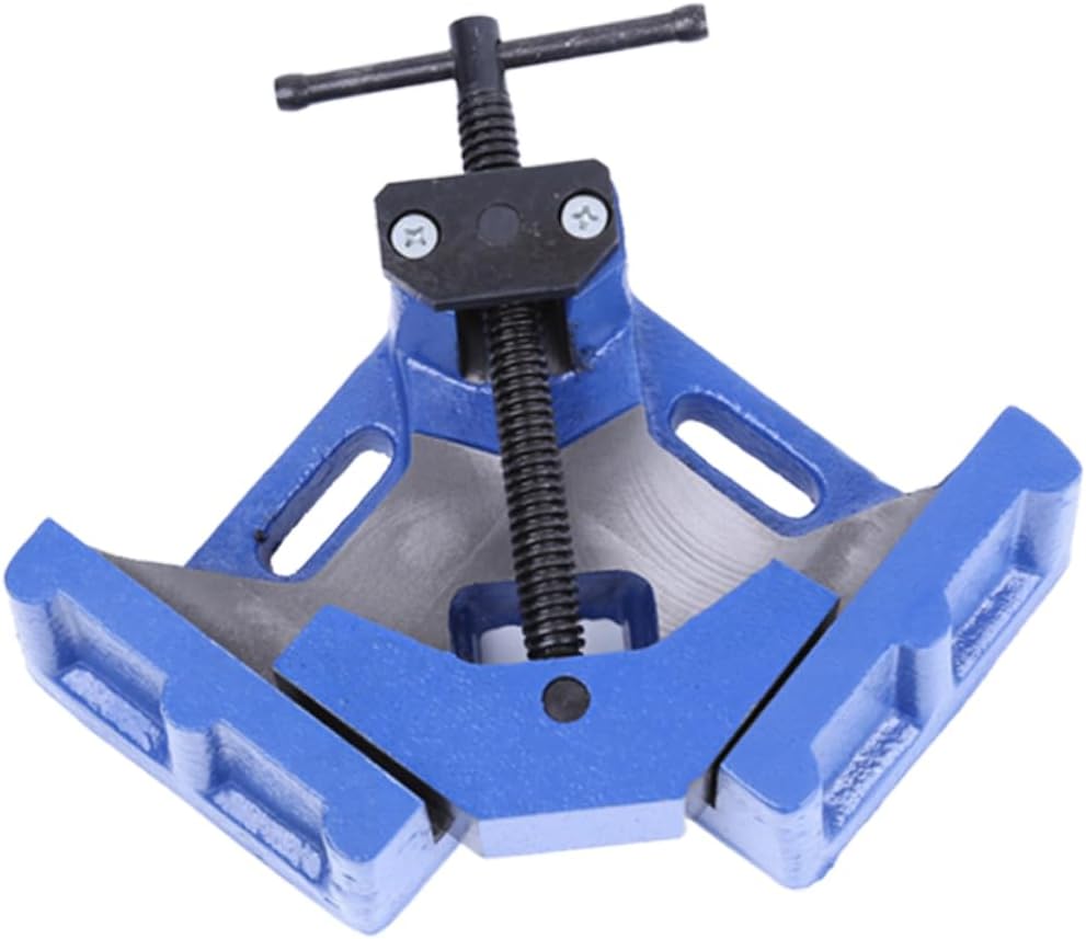 Iron Right Angle Clamp Wood Angle Clamp Skid Handle for Woodworking Framing Welding
