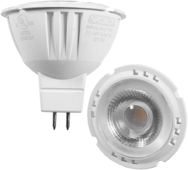 VOLT 12V Brass Fat Boy LED Outdoor Spotlight 6-Pack Kit (Bronze) with 150W Low Voltage Transformer for Landscape Lighting of Yard, Lawn, Garden, Patio, Trees & House