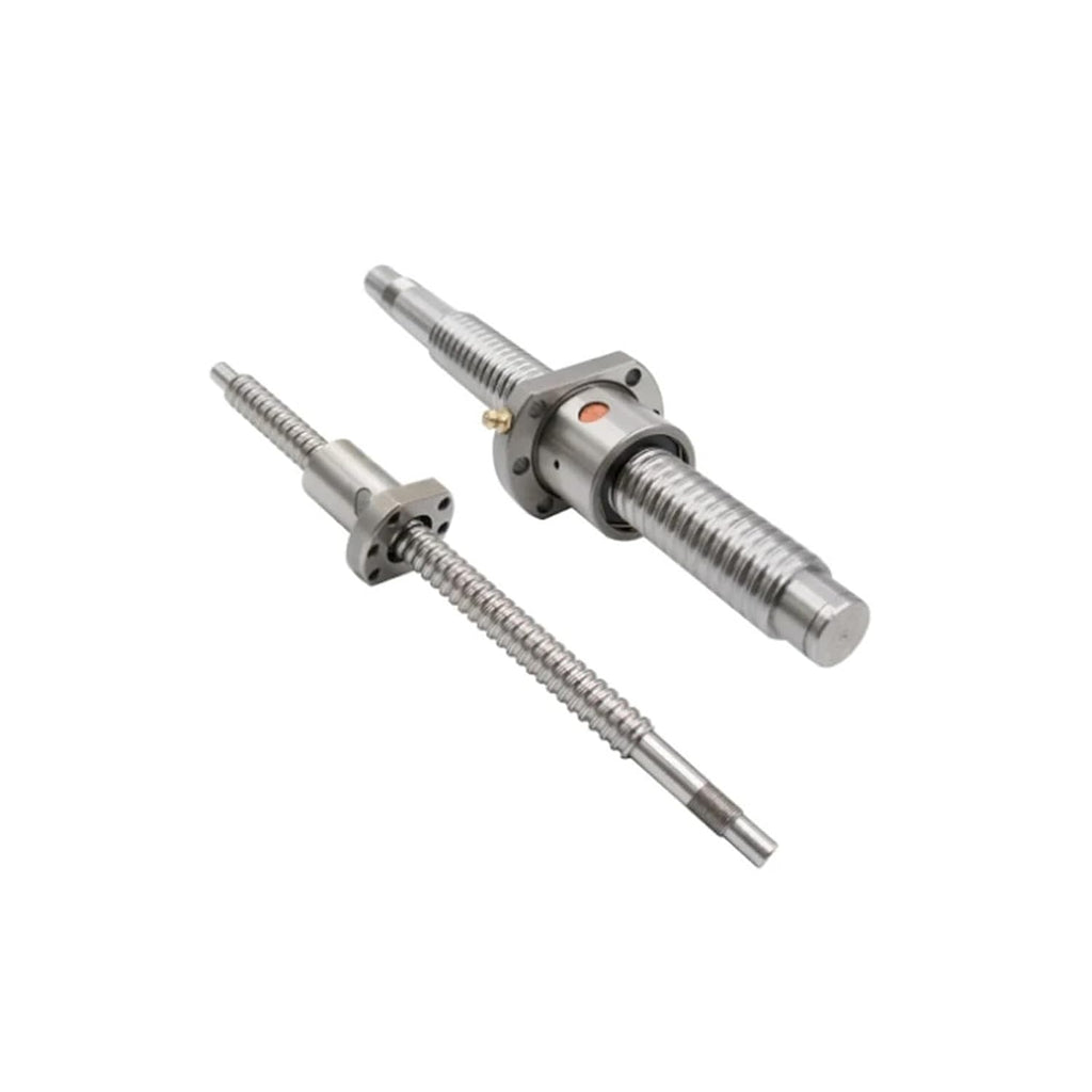 Linear Motion CNC Ball Screw Ball Screw SFU2010 with -3 Nut 200mm-500mm C7 Roller Screw with Single Ball Nut Dia 20mm Pitch 10mm for CNC Parts(450mm)