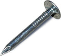 Sandbaggy 1-1/4' Galvanized Roofing Nails - Install Shingles, Siding, Insulation Board, Felt Paper - Flat Head, 11 Gauge Steel, Smooth Shank (30, Pounds)