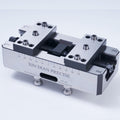 6.7 Inch (H77-L100) CNC Self Centering Vise, With an opening of 4 Inch, can be added with jaws for clamping according to the workpiece.