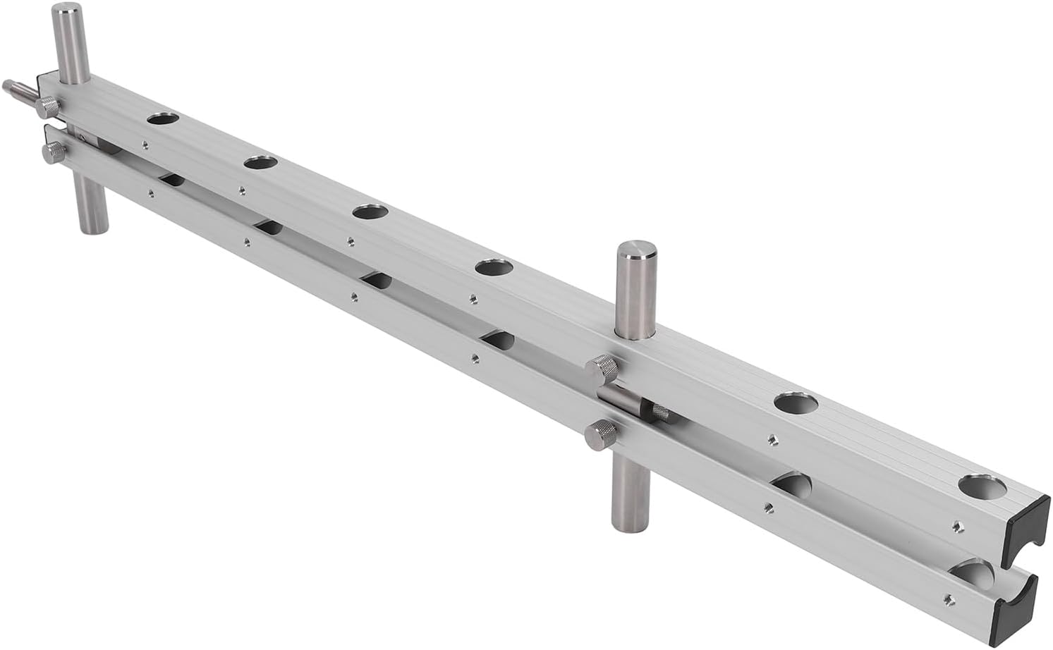 Heavy Duty Woodworking Clamp, 640mm Width, 499KG Clamping Force, Aluminum Alloy Build, Quick Setup, Protective Soft Pads, for Furniture and Crafts