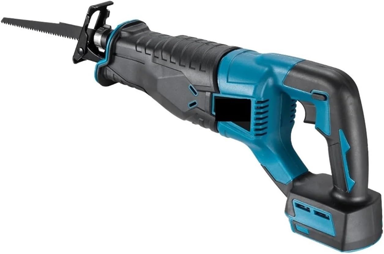 Cordless Circular Saw, Electric Reciprocating Chainsaw Saber Saw Cordless Cutter Tool,for Woodworking, Stone(1 BATTERY)