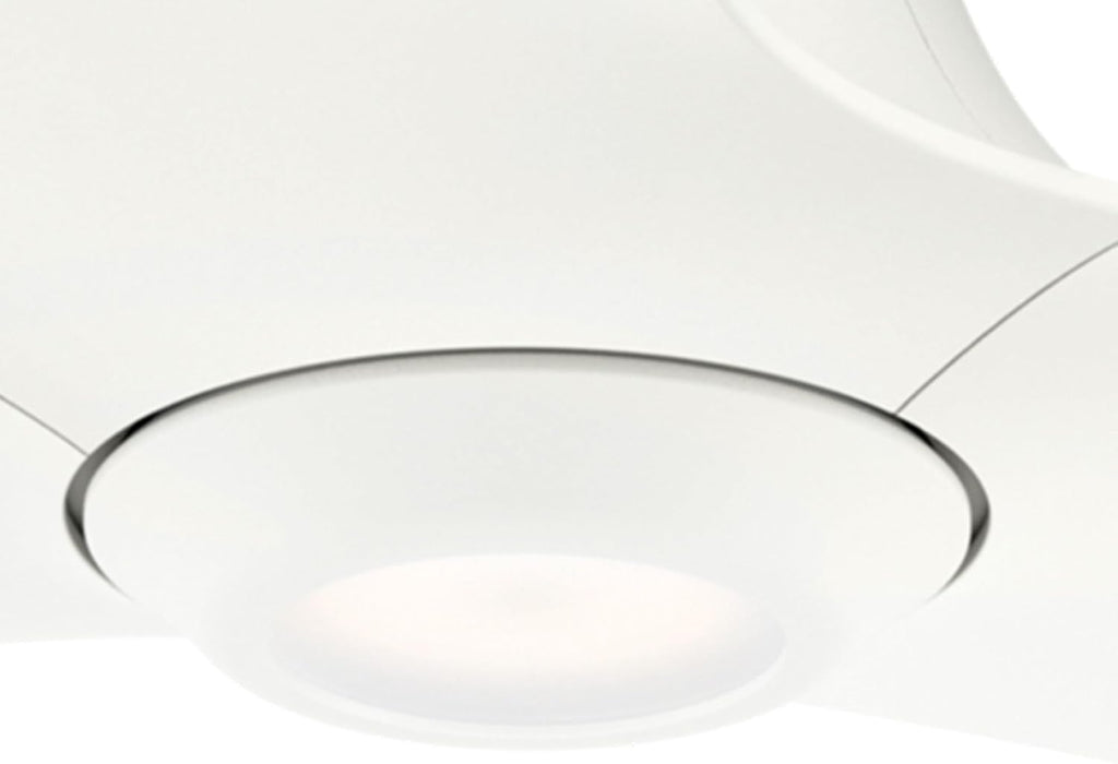 Hunter Fan 60 inch Ceiling Fan with Light and Remote, Outdoor or Indoor White Ceiling Fan for Porch, Living Room, Office, Kitchen, Garage, 3 Blades (Renewed)