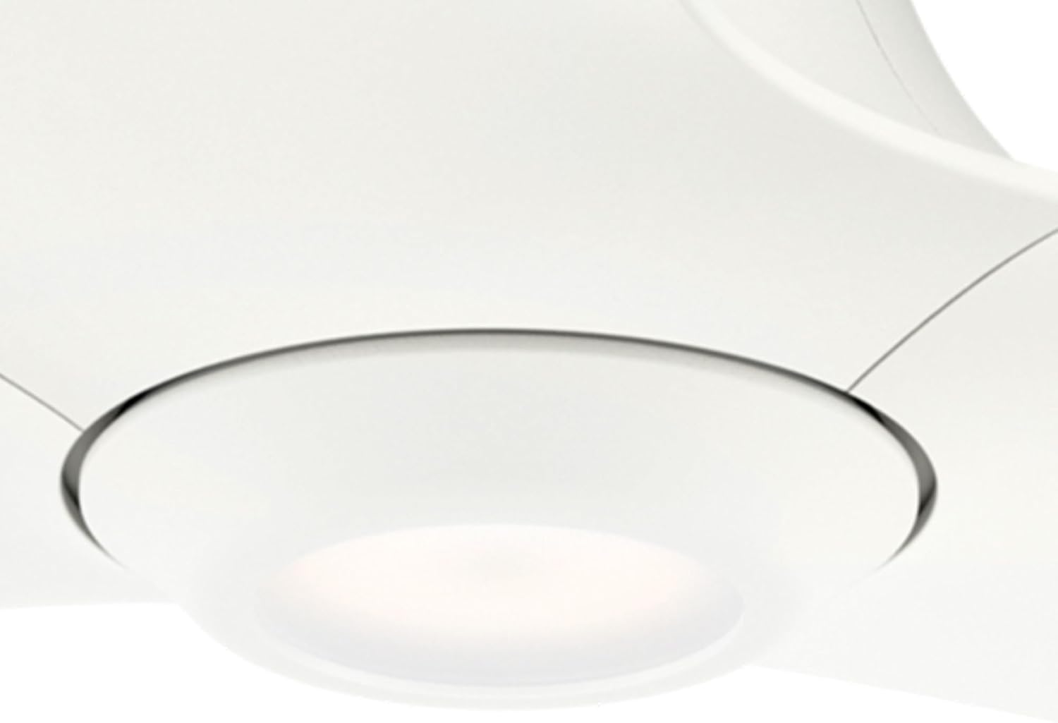 Hunter Fan 60 inch Ceiling Fan with Light and Remote, Outdoor or Indoor White Ceiling Fan for Porch, Living Room, Office, Kitchen, Garage, 3 Blades (Renewed)