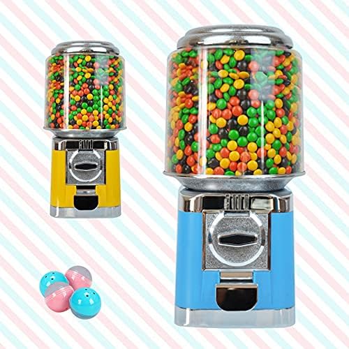 Gumball Machine Candy Dispenser - Coin Operated Vending Machine for Game Stores, Perfect for Capsules, Balls, Candy & Nuts - Fun & Profitable Investment