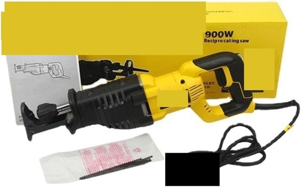 Reciprocating Saw, Cordless Reciprocating Saw for Wood Metal Pipe Tree Cutting Electric Power Tool for Home DIY Projects