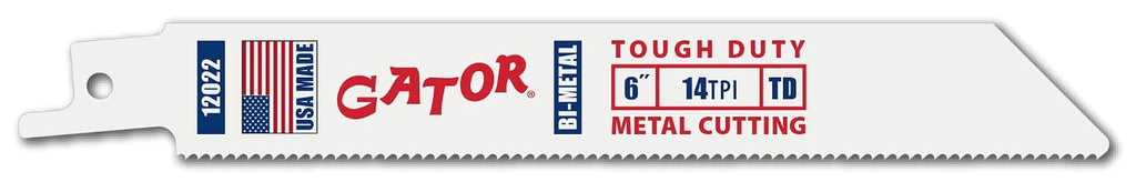 Bi-Metal with 8% Cobalt Reciprocating Saw Blades 6' x 3/4' x .035' 14tpi - 50 Pack