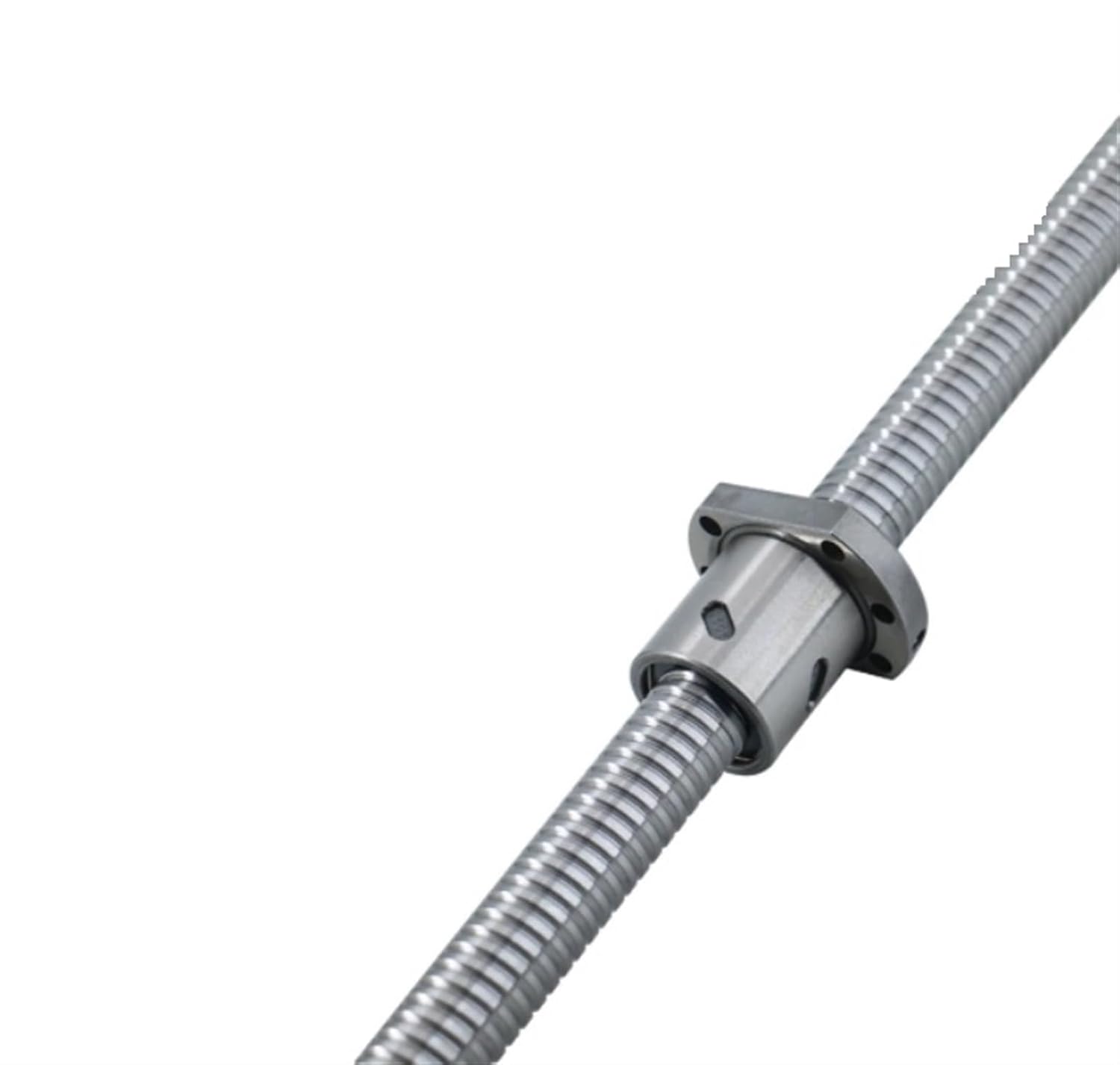 Ball Screw with nut Machine Parts SFU2510 Ground Ball Screw R25 Lead 10mm Ball Nut(900)