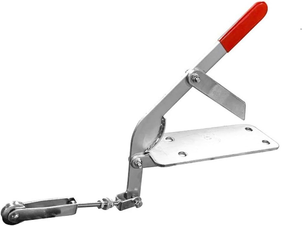 Trailer Hitch, Trailer 2000kgs Mechanical Brake Trailer Coupler Override Zinc Coupling Camper Trailer Parts Caravan Hitch Boat Parts(for 50mm Ball)