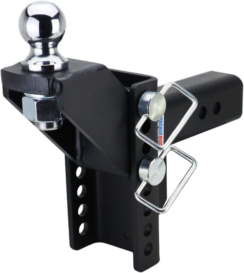 Shocker XR Raised Ball Mount Hitch, Fits 2-1/2'Hitch Has 2' Ball