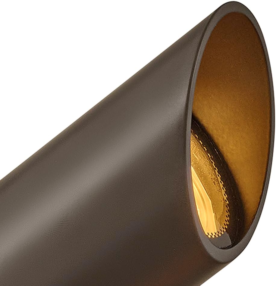 Hinkley 12V MR16 Accent Spot Light, Clear Glass Lens, Traditional Style, Set of 12, Bronze Finish