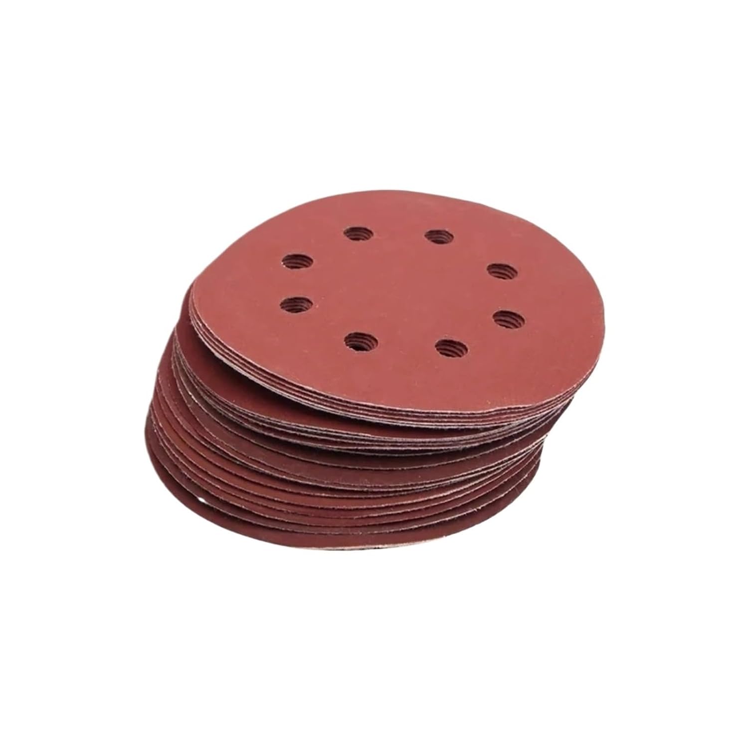 20 Pcs 5 Inch 125mm Round Sandpaper 8 Hole Sanding Discs Hook & Loop Grit 40-2000(40)