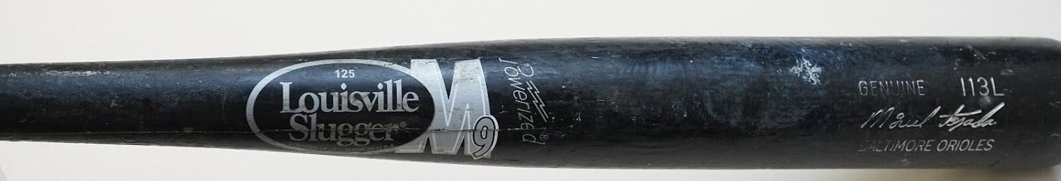 Topps Miguel Tejada 2010 Orioles Padres Game Used Broken Baseball Bat A'S 2002 Al Mvp - Mlb Game Used Bats