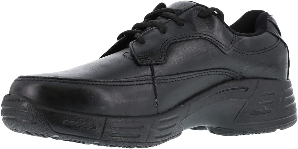 Florsheim Mens Ulysses Leather Four Eye Tie Moc Toe Oxford Work Shoes