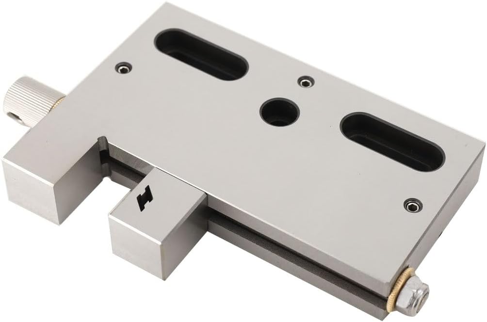 High Precision Vise 4 Jaw Wire Cut EDM, Stainless Steel Jaw Opening Clamping Tool 4 Inch CNC Wire Edm Vise Cutting, Clamping Range 0-100mm