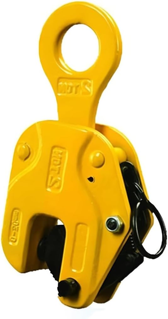 One-Piece Slab Lifting Clamp, Heavy Duty Lifting Clamp, Plate Clamp, Lumber Skidding Tongs, Logging Grabber, for Timber and Firewood Handling, Tractor and Skidder(Size:5T/11000LB)