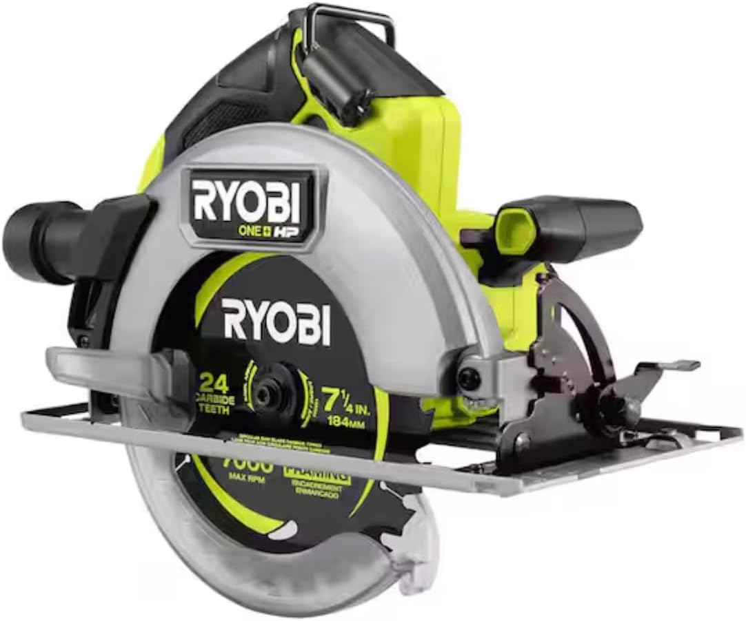 RYOBI ONE+ HP 18V Brushless Cordless 7-1/4 in. Circular Saw (Tool Only)