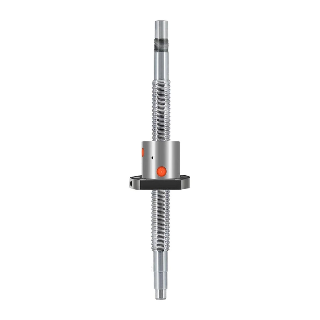 SFU2005 SFU2010 20MM Diameter 5mm 10mm Lead End Machined Ballscrew Rod + Single Ball Nut for CNC Engraver Milling Router(SFU2005,350mm)