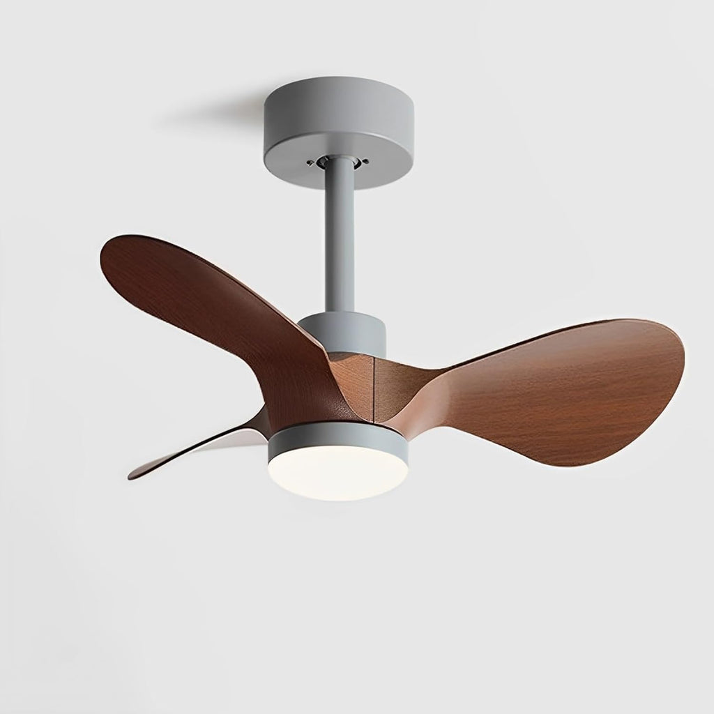 LED Fandelier Ceiling Fan with Light for Kids Room Small Kitchen Ceiling Fan Light with Remote Control Dimmable Large Ceiling Light Fan Chandelier for Living Room Children Bedroom Dining Room