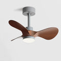 LED Fandelier Ceiling Fan with Light for Kids Room Small Kitchen Ceiling Fan Light with Remote Control Dimmable Large Ceiling Light Fan Chandelier for Living Room Children Bedroom Dining Room