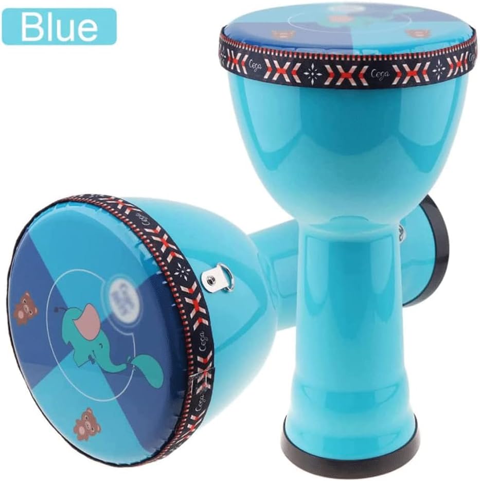 PAASHE Unique Drum Handmade Drum Handmade 8 Inch African Djembe Drum Portable Ethereal Drum Boys Girls Percussion Instrument Handpan Drum