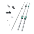 findmall 2PCS HGR20-1200mm Rail 1PCS SFU1605-1200mm Linear Guide Rail Ball Screw Set with BF12, BK12 Blocks, DSG16H Nut, Coupling for CNC Router Lathe Mill
