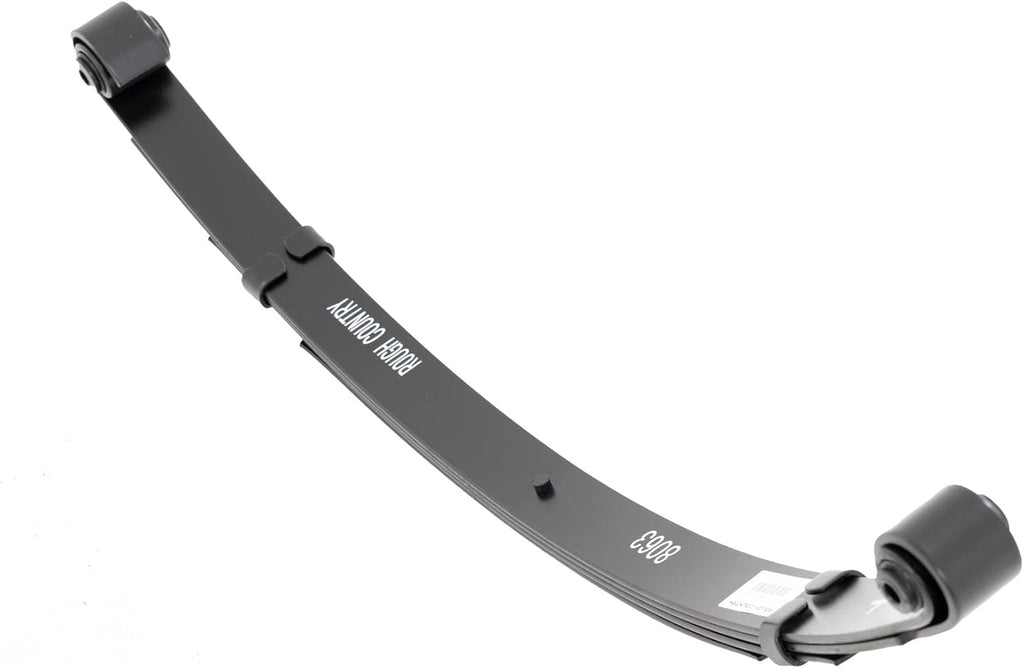 Rough Country 4' Front Military Wrap Leaf Springs for 87-95 Jeep YJ - 8063Kit