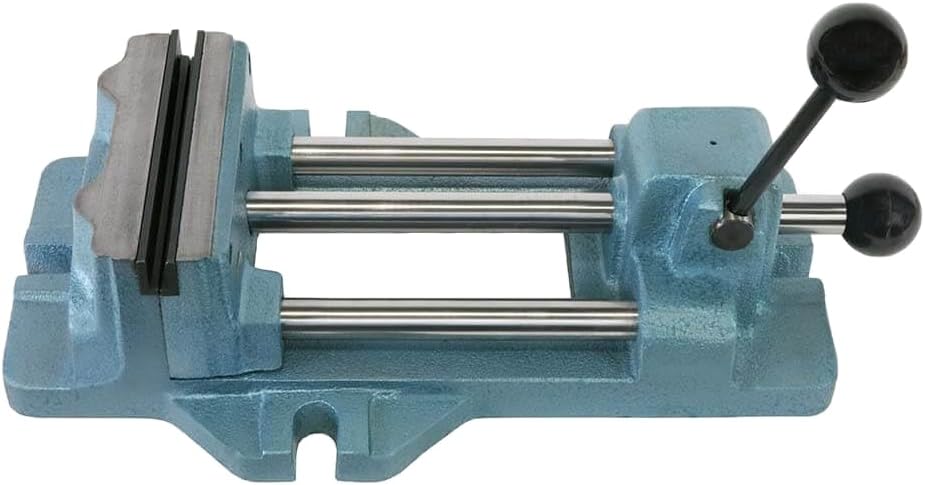 Wilton Cam-Action Drill Press Vise, 8' Jaw Width, 8-3/16' Max Opening (Model 1208)