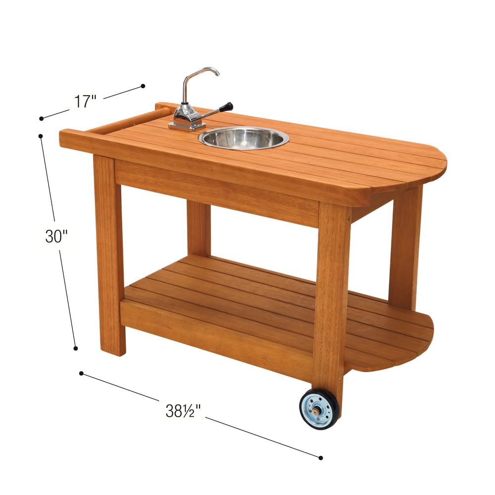 Children?s Outdoor Rolling Planting Cart, Outdoor Play, Activity Cart, Active Play Cart, Outdoor Storage, Potting Table, Planting Table, Planting Tables for Outdoors, Kids Outdoor Furniture