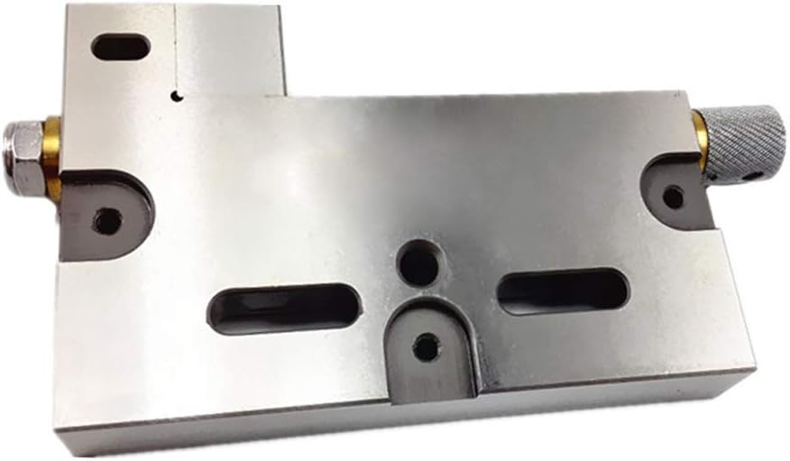 High Precision Vise, 4 Inch Stainless Steel Bench Vise, Work Bench Vise, Slow-Moving Jaw Opening Clamps, 100mm Clamping Stainless Steel Portable Vise, Desk Vice for Small Workpieces