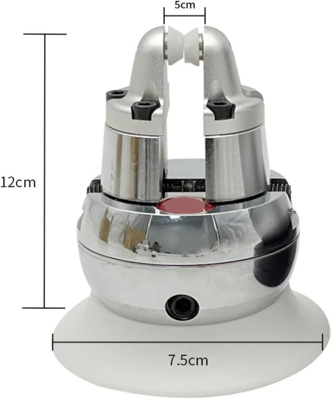 2Kg Full Set 5in Engraving Vise Standard Block Ball Inlaid Jewelry Adjustable Setting Tool W/ 34Pcs Attachments