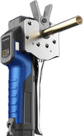 HVAC Flare Gauge Tool Kit - Electric Fg Kit for Copper, Aluminum, Brass with 5 SAE Sizes & 45° EC Clamps for Soft Pipes - Ultimate Precision & Versatility